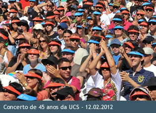 Concerto de 45 anos da UCS - 12.02.2012