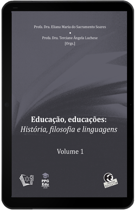 Educação, Educações - História, Filosofia e Linguagens |  VOL. 01