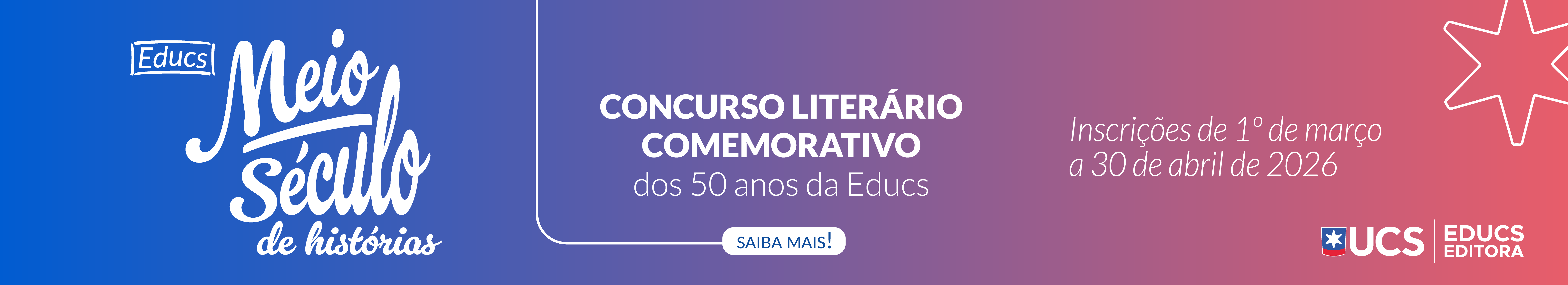 CONCURSO LITERÁRIO COMEMORATIVO