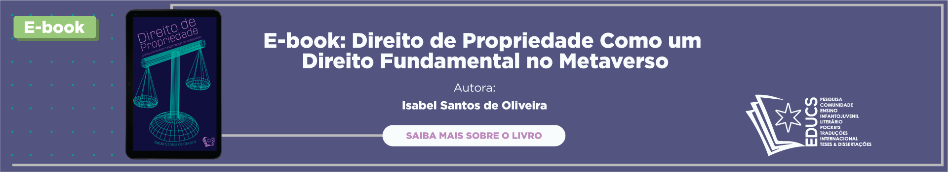 E-book: Direito de Propriedade Como um Direito Fundamental no Metaverso