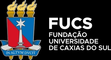 Logo branco da Fundação Caxias do Sul