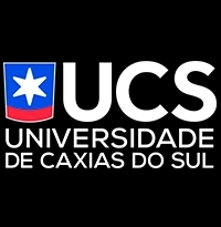 Logo branco da Universidade de Caxias do Sul