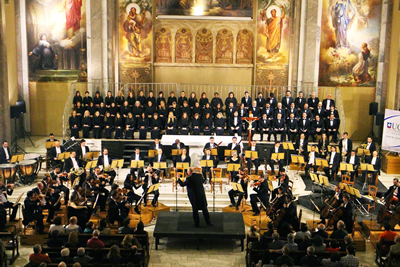 Quinta Sinfônica - Igreja São Pelegrino - Coro Sinfônico da OSPA e Solistas - 2014 