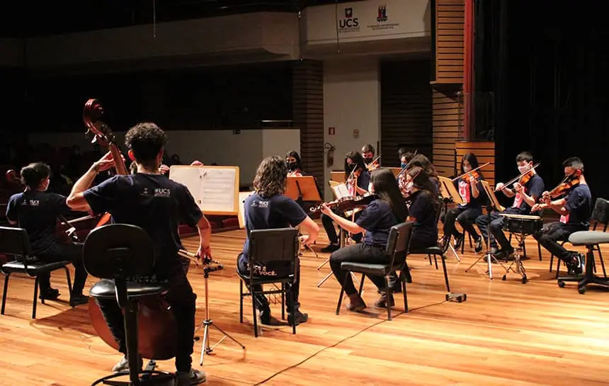 Imagem da Escola de Música da UCS