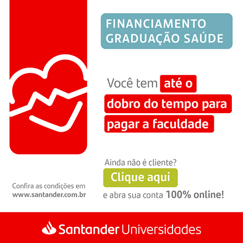 financiamento graduação saúde Santander