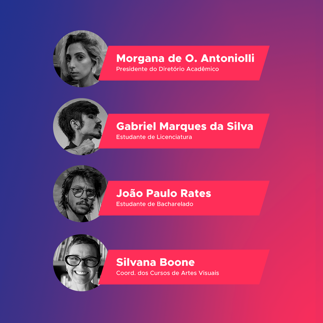 Live tudo o que você gostaria de saber sobre os cursos de Artes Visuais na voz dos seus protagonistas