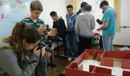 A preparação das Salas.