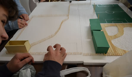 A preparação das Salas - Clube Comunitário Realize.