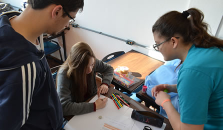 A preparação das Salas - Clube Comunitário Realize.