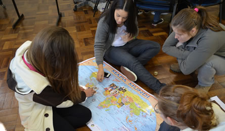 A preparação das Salas - Embaixada do Brasil em Gana.