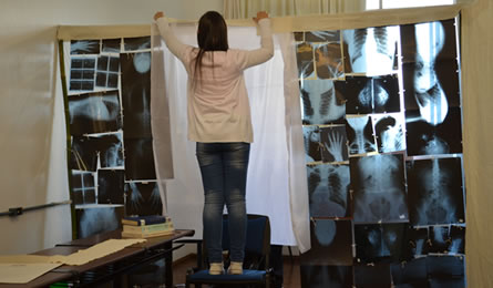 A preparação das Salas - Hospital Psiquiátrico Philippe Pinel.