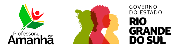 Logo do Professor do Amanhã e Governo do RS