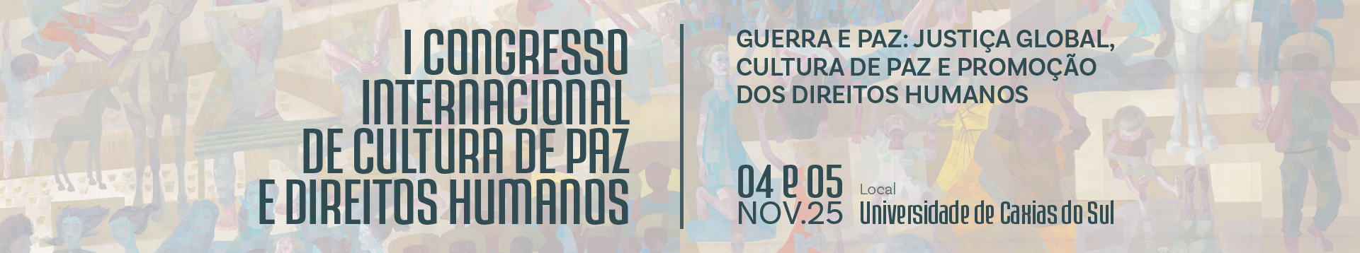 I Congresso Internacional Cultura de Paz e Direitos Humanos