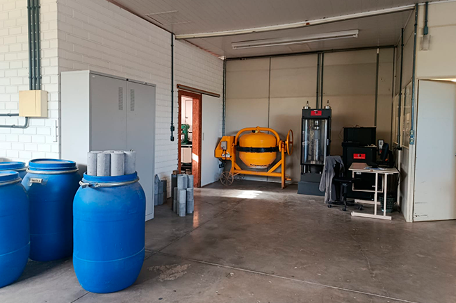 Laboratório de Materiais e Técnicas Construtivas - LAMTC