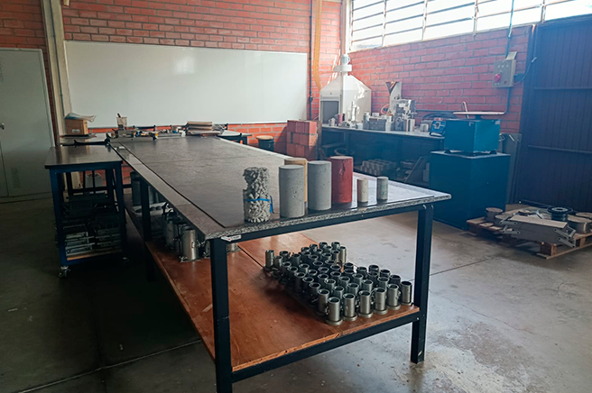 Laboratório de Materiais e Técnicas Construtivas - LAMTC