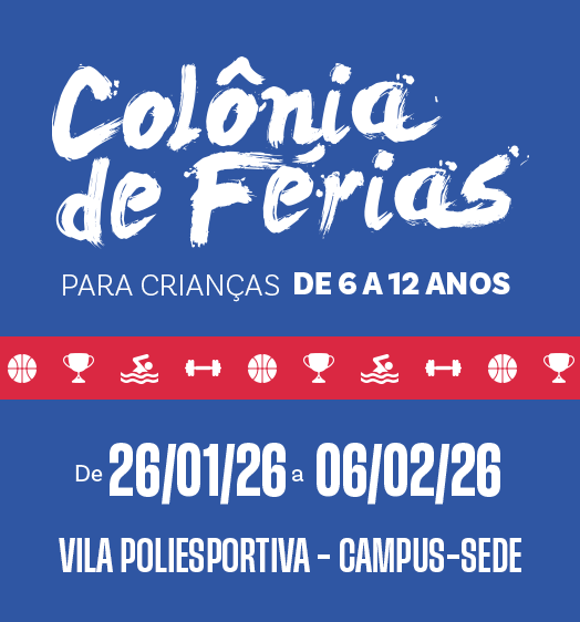 Banner Colônia de Férias 2026