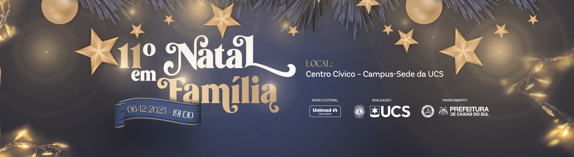 Slide Natal em Família 2025