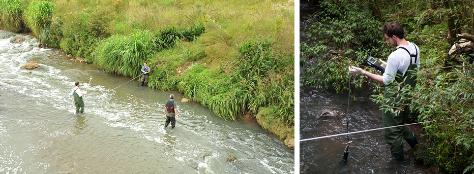 Tcnicos e pesquisadores do Instituto de Saneamento Ambiental da UCS monitoram a gua nas bacias hidrogrficas de Caxias do Sul e da regio.