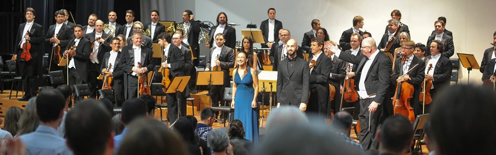Orquestra abre temporada 2015 do Programa Quinta Sinfnica e homenageia os 48 anos da UCS.