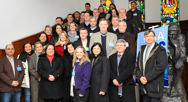 Participantes do MBA em Gestão de Instituições de Ensino
Superior (2ª edição) no 1º encontro em agosto de 2013.