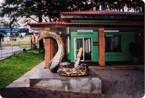 Abertura do Serpentário