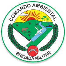 Logo da brigada militar - comando ambiental